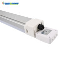 ETL DLC 5.0 Certification ip65 waterproof led linear light 4ft 40w 5700k led tri proof light